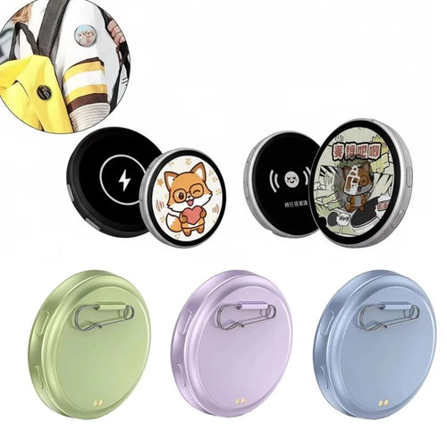 ZOVIXS AuraPin Smart Bluetooth Digital Badge
